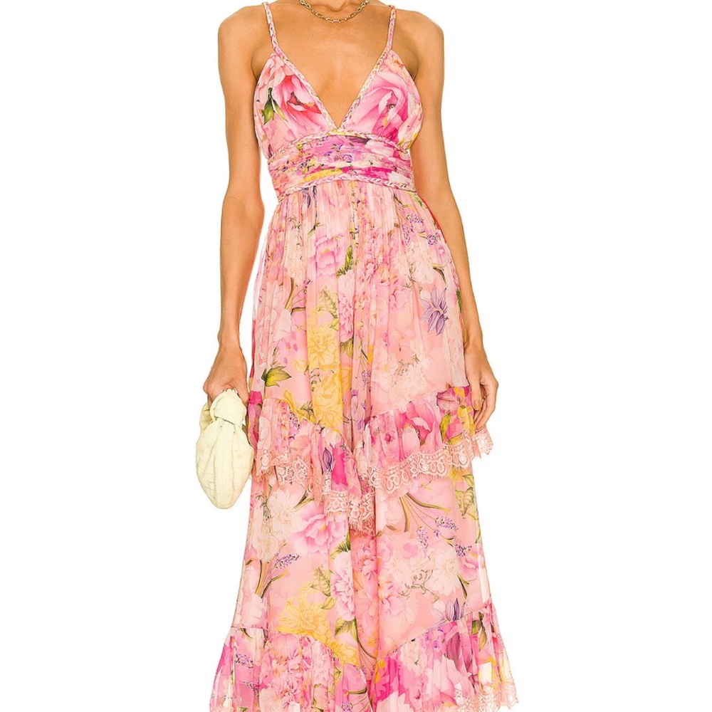 Roco Sand Leona Maxi Dress NWT medium $535 - Picture 3 of 4